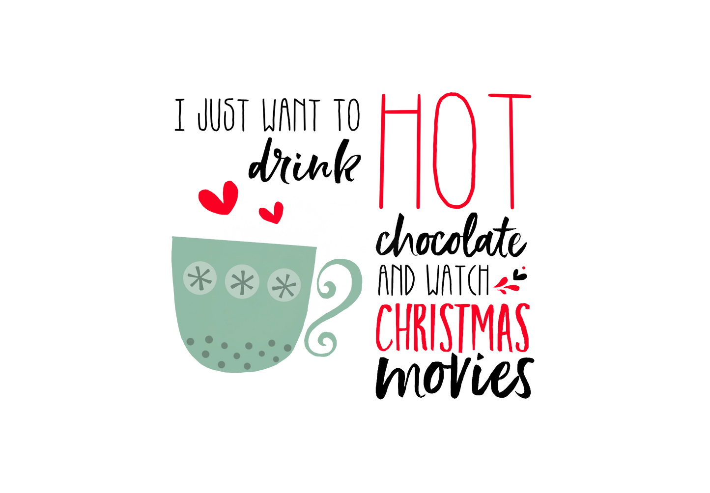 Hot Cocoa & Christmas Flicks/Hoodie