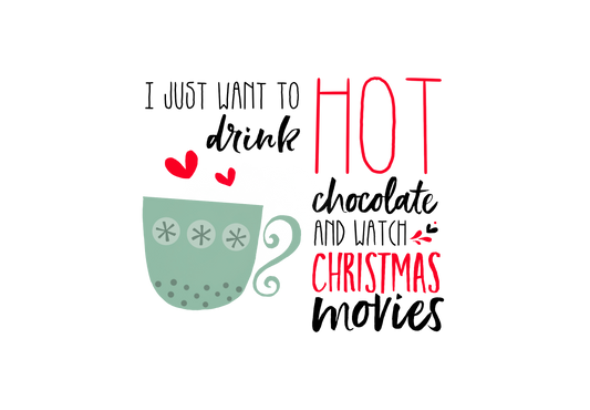 Hot Cocoa & Christmas Flicks/Hoodie