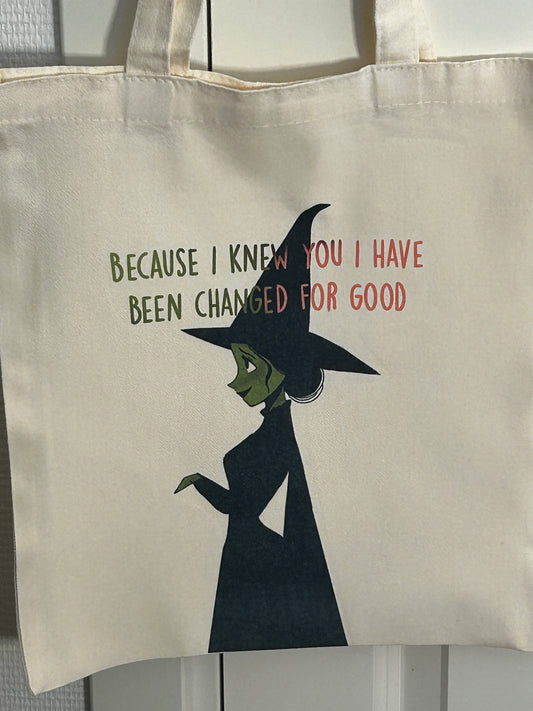 wicked Elphaba tote bag